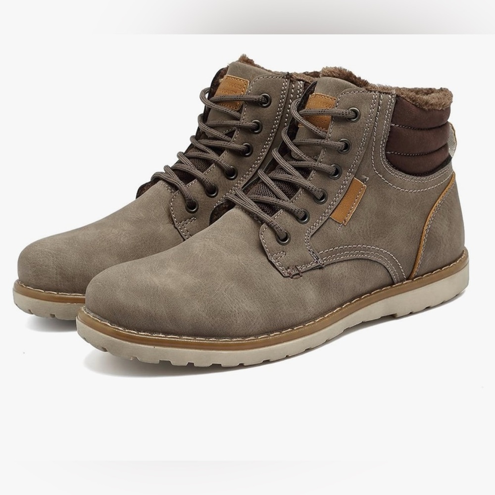 NWOT EYUSHIJIA/Amazon brand Men’s waterproof snow boots